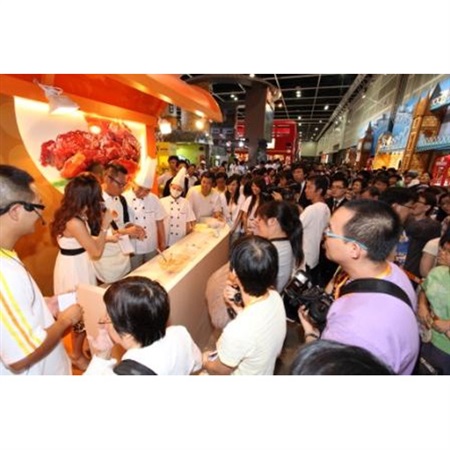 参加2009年香港美食博览会 